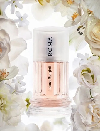 Жіноча туалетна вода Laura Biagiotti Roma Fiori Bianchi, 50 мл
