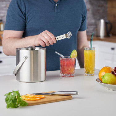 Relaxdays Ice Cube Container with Lid