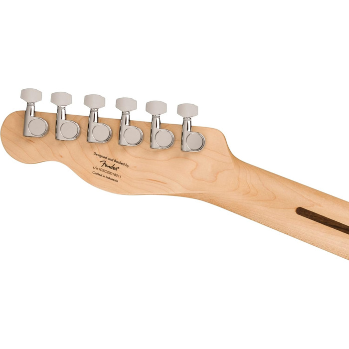 Squier Sonic Telecaster: електрогітара Fender з палісандровим гриф, чорна захисна пластина, колір Butterscotch Blonde, з безкоштовними онлайн-уроками Fender Play