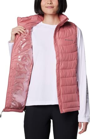 Колубія Повдер Лайт, Степова жилетка для жінок (Powder Lite II, 2X, Рожева Агава)