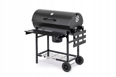 Вугільний гриль-бочка Activa Mastercook із чавунною решіткою, 71 x 35 см - 11260