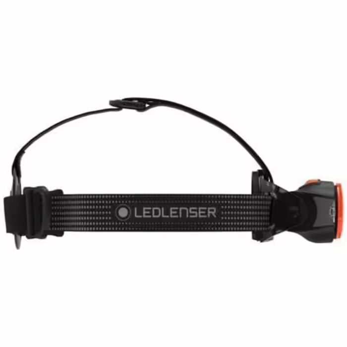 Ledlenser MH11, Outdoor Headlamp, customizable via App, up to 1000 Lumens, Multicolor LED, glare-free, focusable, with rechargeable battery (Black / Orange)