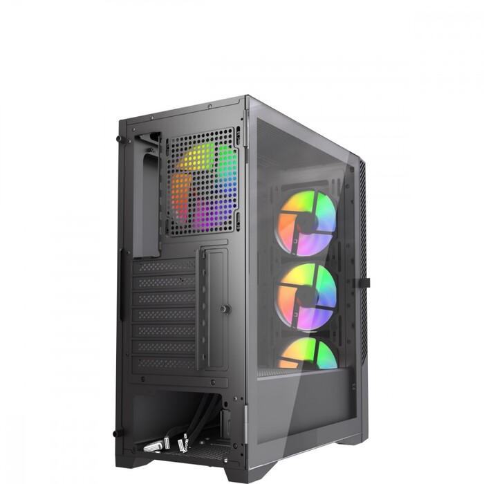 Корпус Gembird Fornax 900 ARGB Midi Tower, чорний