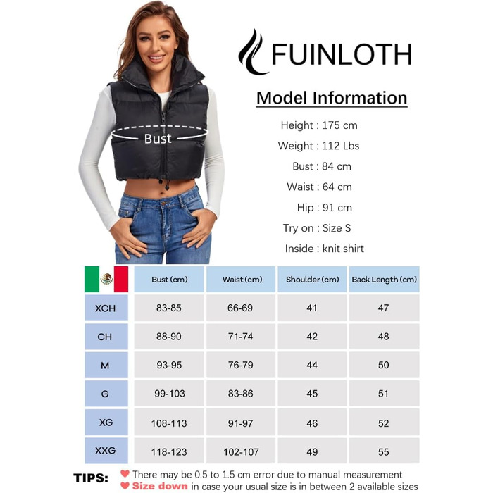 Чоловіча степкова жилетка Fuinloth Daen Weste з коротким коміром, чорна (34-36)