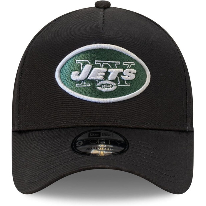 Кепка New Era NFL New York Jets 9Forty A-Frame чорна, оригінальна бейсболка