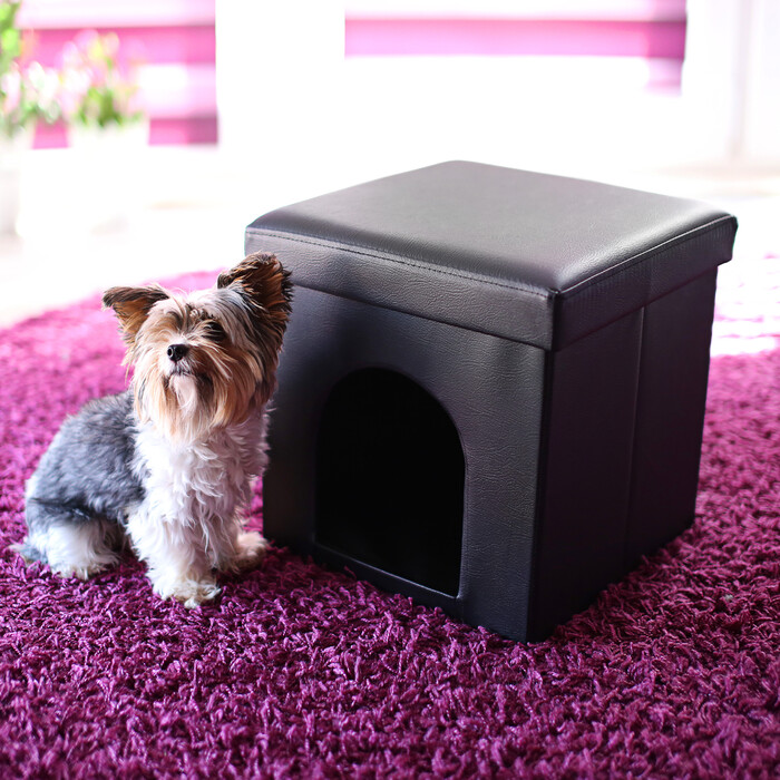 Relaxdays Dog Box Ottoman