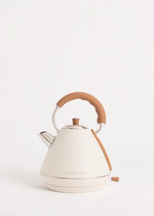 Набір тостер та чайник Retro: тостер кремовий + чайник 1.7л кремовий