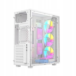 Корпус Gembird CCC-FC-500W Midi Tower, білий