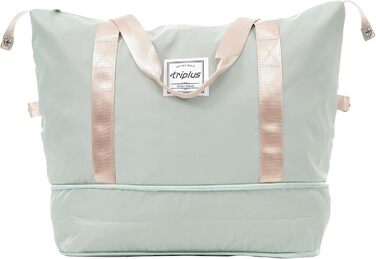 Набір валіз Merax (3 шт) з ABS-пластику, L-XL, з TSA-замком, розширюваний, з культурою та сумкою для подорожей (зелений)