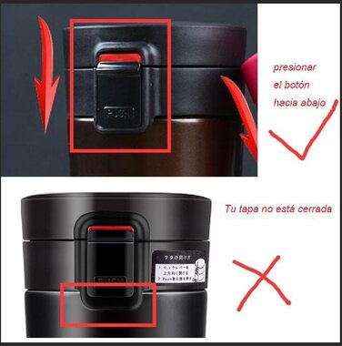 Термокружка-термос SLOSH з кришкою, BPA-free, 380 мл (рожевий)