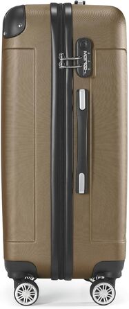 Набір валіз MERISH 3шт. з жорстким корпусом та подвійними колесами (9 кольорів)