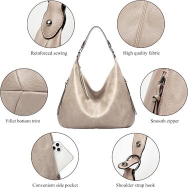 Жіноча сумка-шопер елегантна крос-боді з PU-шкіри (кава/світло-хакі) з кишенею на блискавці
