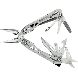 Gerber Bear Grylls Multi-Tool with Nylon Sheath, 12 Functions, Ultimate Multi-tool, 31-000749 (15 Tools, Pocket Clip (EU Packaging))