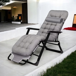 Шезлонг металевий багатоколірний Ideal Garden