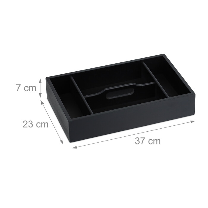Relaxdays Cutlery Case with Carrying Handle