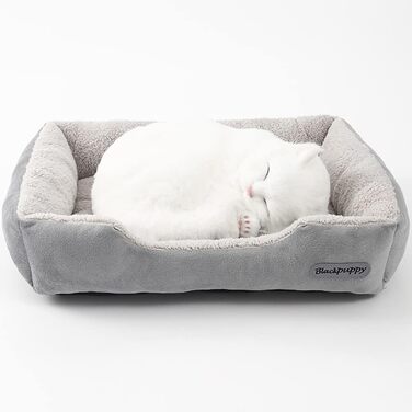 Крісло-лежанка для собак та котів: зручне, миється, не слизьке, кругле, для маленьких порід, бежеве. Розміри: S(37*33*13), M(53*42*11).