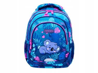 Багатофункціональний шкільний рюкзак AstraBag, синій багатоколірний, 20 л