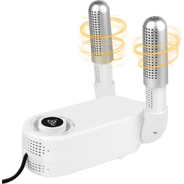 Електричний сушильник для взуття з таймером та подвійним кріпленням, для швидкої сушки взуття, шапок та лижних черевиків