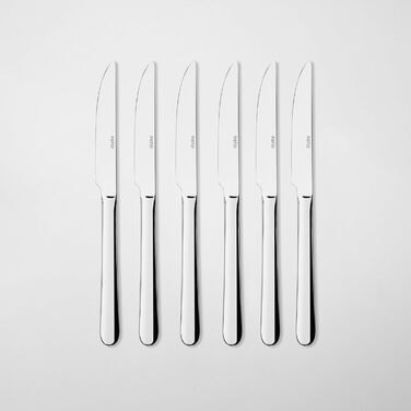 Нержавіюча столова приборів 24 шт. для 6 осіб: елегантний набір для щоденного використання та особливих випадків, стійкий до корозії