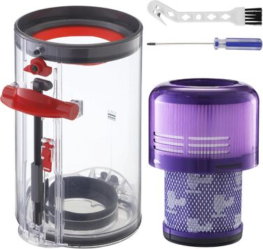 Замінний контейнер для пилососів Dyson V11, V15, SV14, SV15, SV17, SV22 (оригінальні запчастини No.970050-01 та 965443-01)