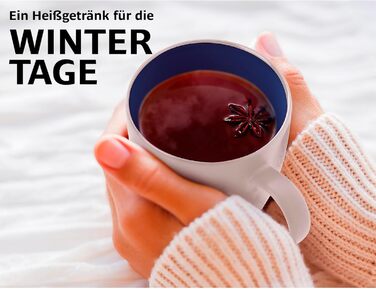 Набір кавових чашок Miamio Le Papillon (6 шт., 350 мл) - біло-червоний/біло-синій