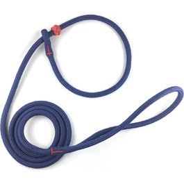 PatchArt-Leine (Green) - Leash and collar in ONE (Navy Blue)