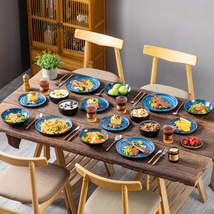 Обідній сервіз VANCASSO PLAYA, набір на 6 осіб, 24 предмети