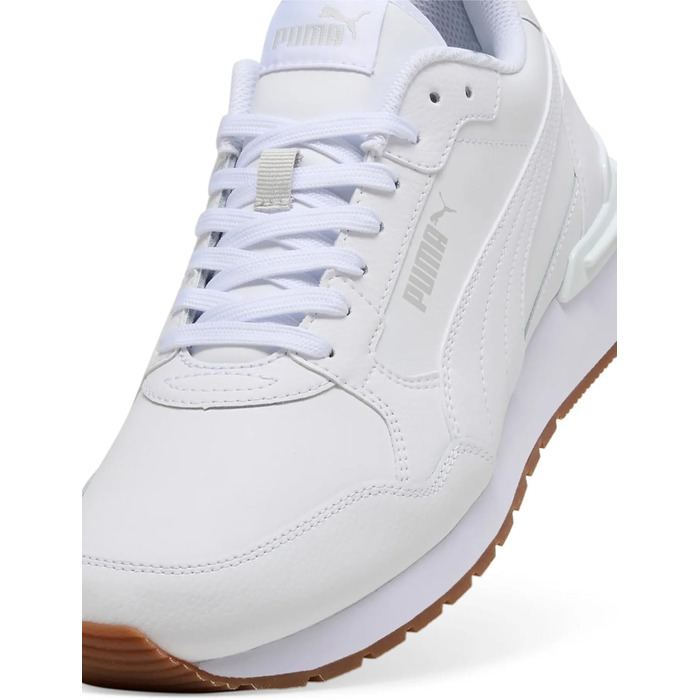Кросівки PUMA St Runner V3 L білі, 42/47 EU (47 EU, V4 White Glacial Gray Gum)