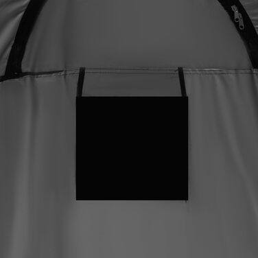 4-in-1 Pop-Up Camping Shower Tent | Portable Privacy Toilet Tent - Waterproof Black Shower & Changing Tent with Carry Bag & Accessories | 190x110x110 cm
