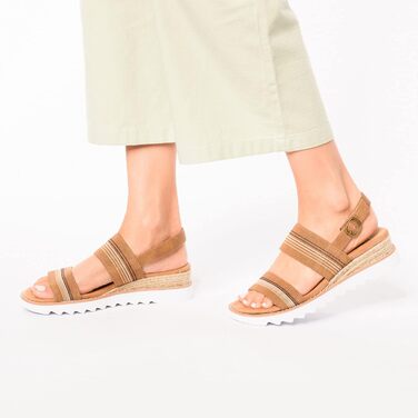Сандалі жіночі Skechers Reggae Slim-Vacay коричневі 39 EU