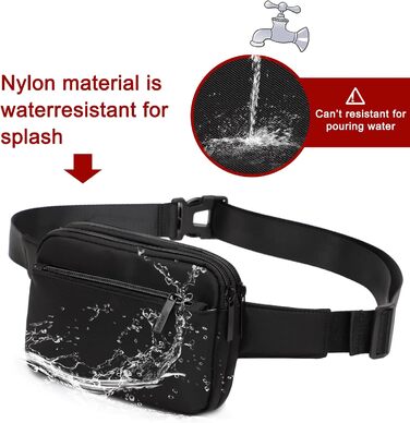 Поясна сумка TYNAT T201 сірого кольору, ультралегка, для туризму та спорту (чоловіча/жіноча)