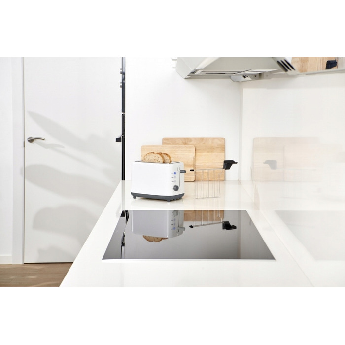 Тостер Black+Decker BXTOA820E, білий, 820 Вт