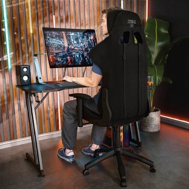 Ігровий стіл Trex E-Sports Exon, чорний, 120x60x75 см