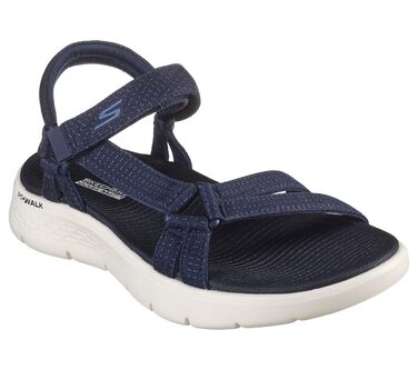 Сандалі жіночі Skechers Go Walk Flex Marineblau 38 EU - зручні для прогулянок
