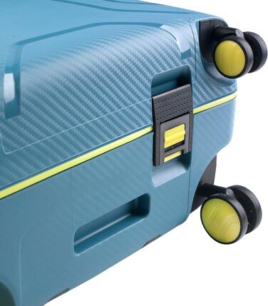 Чемодан CarryOn Steward Hartschalen Mittelgroßer 65см з TSA замком, середній, синій (XL)