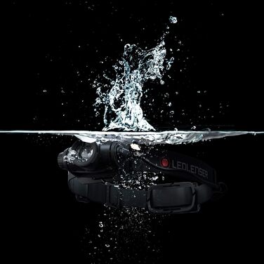 Ліхтар налобний Ledlenser H5 Core, 350 люмен, LED, IP67, фокусування, обертання, димування, 2xAA, 160 м, батарейки в комплекті