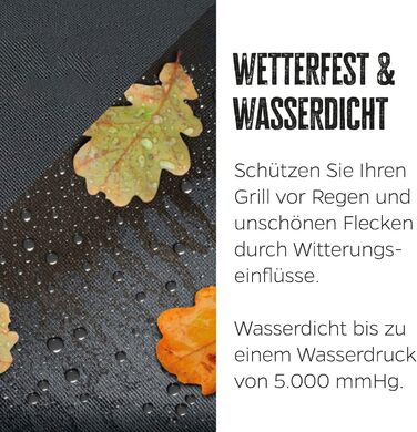 Захисний чохол для гриля Grillfürst G201, водонепроникний, 50x55x30 см, для газового гриля та кемпінгу