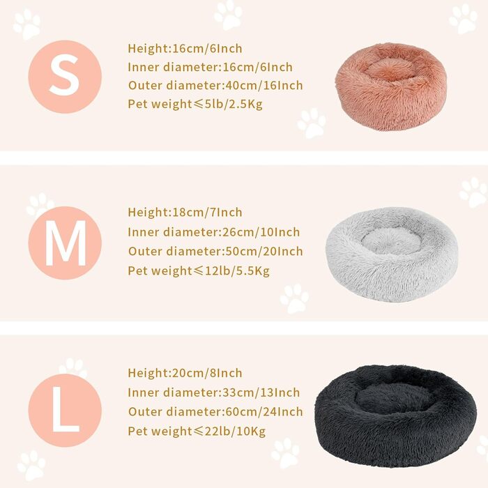 Крісло-лежанка для котів та собак 50 см, м'яке, плюшеве, антиковзаюче, легко миється, темно-сірий колір