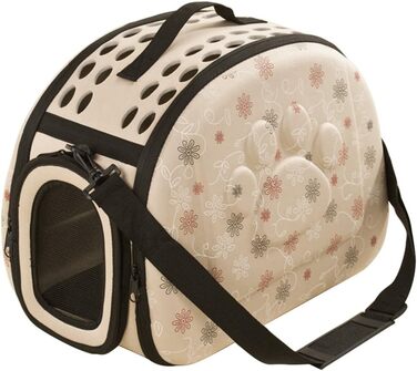 Транспортна сумка для собак та котів: переноска-корзина на плече