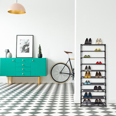 Розеткова система Relaxdays Shoe Rack 10 рівнів