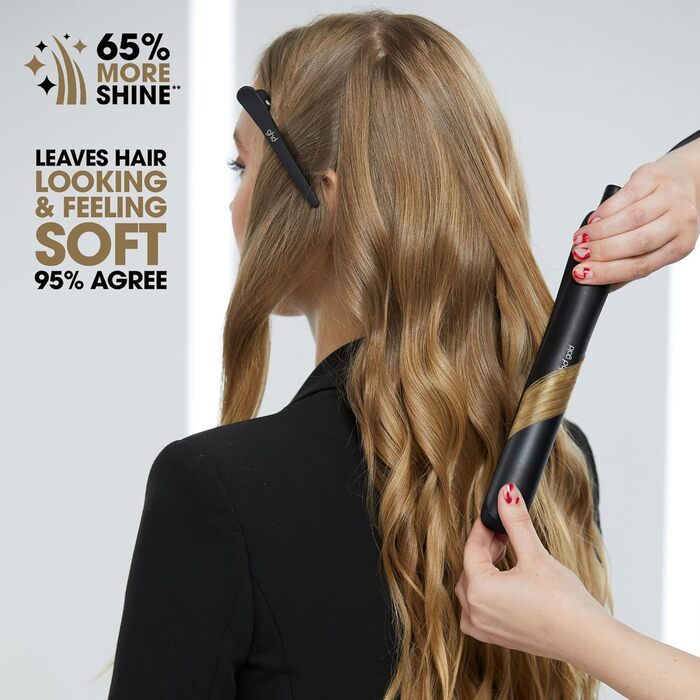 Випрямляч для волосся ghd Gold Black - Професійний стайлер для гладкого волосся з блиском, для всіх типів волосся