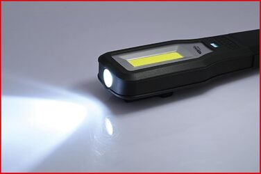 Мобільна майстерня ліхтар KS Tools 550 Лм, чорний, складаний