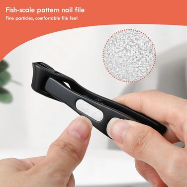 Набір кусачок для нігтів BEZOX (3 шт.) з нержавіючої сталі. Кусачки для товстих нігтів, манікюр, педикюр. Пряма, вигнута, скошена клинки. Підходить для нігтів рук та ніг. Чорний колір.