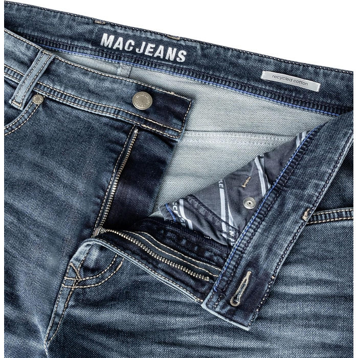 Джинси жіночі Mac Angela 5-Pocket (29W/32L, сині 0590-00-0994l-h757) - класичні, зручні