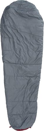 Спальний мішок Mumienschlafsack Tomorrow (бордовий / сірий, 230x80 см)