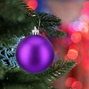 Relaxdays Set of 138 Christmas Baubles