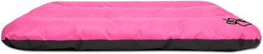 Килимок для собак, лежанка для собак всіх розмірів - вологостійкий килимок, м'яке лежання з піни, Outdoor & міцний килимок для собак - 90x60x8 см Рожевий R1(90 x 60 см) Рожевий