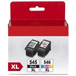 Комплект картриджів Canon PG-545 та CL-546XL (чорний та кольоровий) для принтерів Canon PIXMA