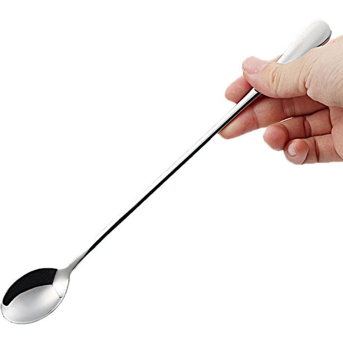 Набір ложок DoubleS Lange Latte Macchiato: 6 шт. з нержавіючої сталі для кави, чаю, коктейлів та десертів