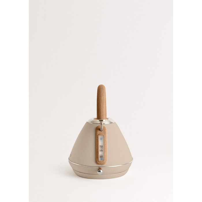 Retro Electric Kettle - Cream White - 1L Capacity, Fast Boil, Auto Shutoff, Anti-Scale Filter, Water Level Indicator